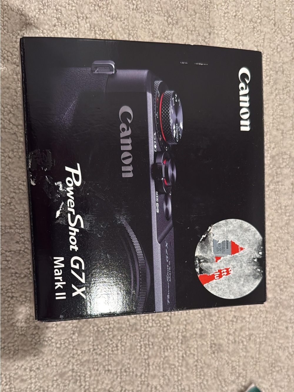 Canon G7 X Mark II Compact Digital Camera - Black